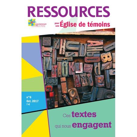 Ressources n° 6 octobre 2017 Ces textes qui nous engagent