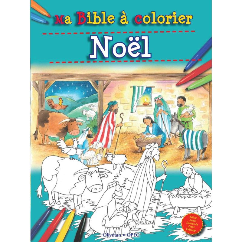 Ma Bible à colorier - Noël