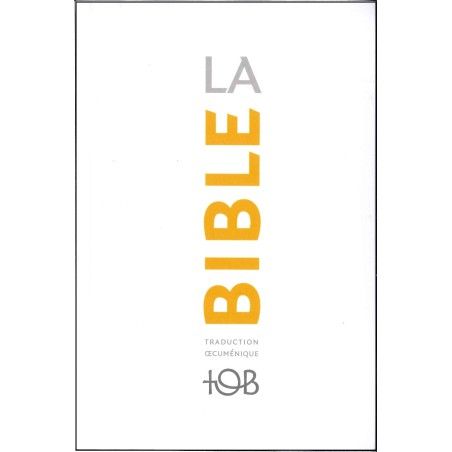 Bible format compact traduction TOB