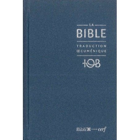 Bible TOB, édition à notes essentielles