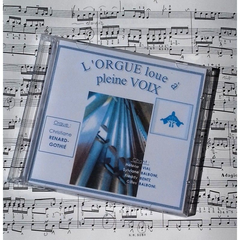 CD Orgue à pleine voix