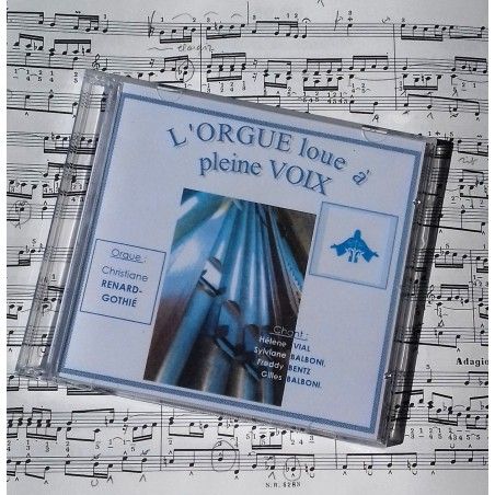 CD Orgue à pleine voix CD Orgue à pleine voix