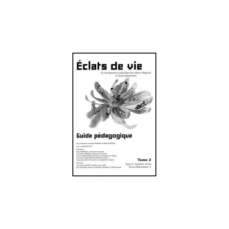 Eclats de Vie tome 2 - guide pédagogique