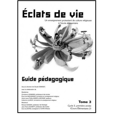 Eclats de Vie tome 3 - guide pédagogique