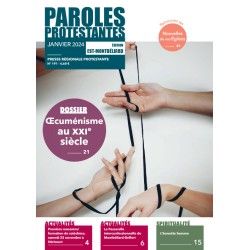 Paroles protestantes Est-Montbéliard - Abonnement 1 an