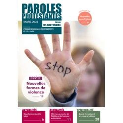 Paroles protestantes Est-Montbéliard - Abonnement 1 an