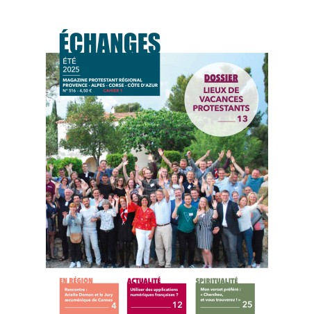 Échanges - Abonnement/réabonnement 1 an