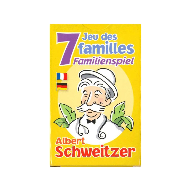 Jeu de 7 familles Albert Schweitzer