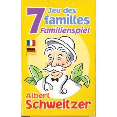 Jeu de 7 familles Albert Schweitzer