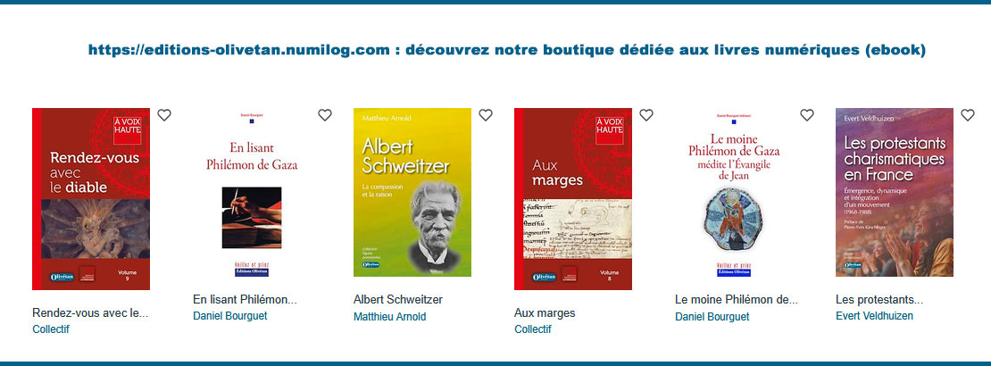Livres numériques - ebook